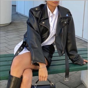 Luxurious Faux leather jacket